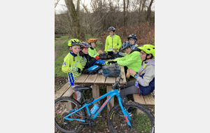 Sortie de l'école VTT du 18 jan