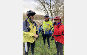 Sortie de l'école VTT du 18 jan