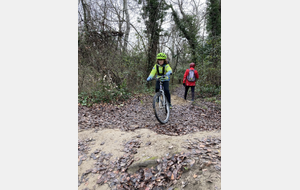 Sortie de l'école VTT du 18 jan