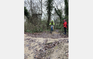 Sortie de l'école VTT du 18 jan