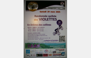 Sortie du 29 Mars 2025