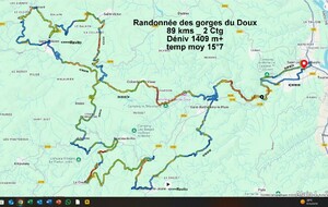 Sortie de la randonnée du Doux le 24 Mai 2025