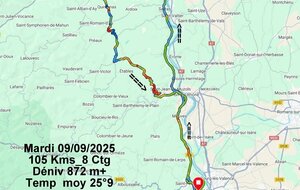 Sortie du 9 Septembre 2025