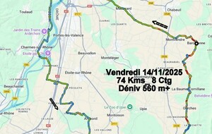 Sortie du 14 Nov 2025