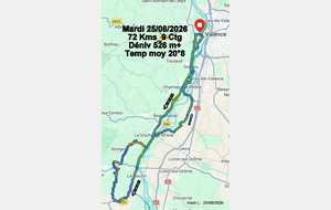 Sortie du 25 Août 2026