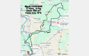 Sortie du 22 Sept 2026