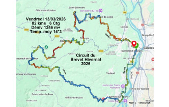 Sortie du 13 Mars 2026