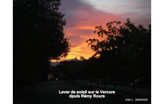 Sortie du 29 Sept  2026