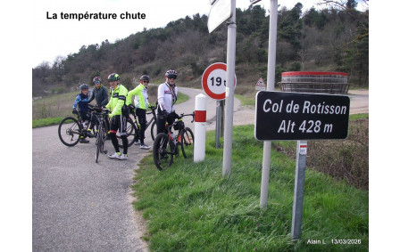 Sortie du 13 Mars 2026